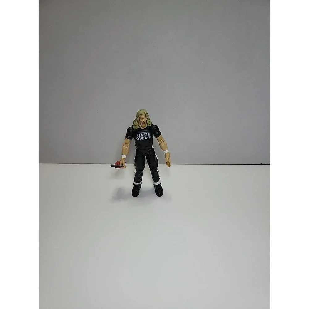 WWF WWE Sunday Night Heat Series 11 Triple H HHH figure Jakks 2001 Complete